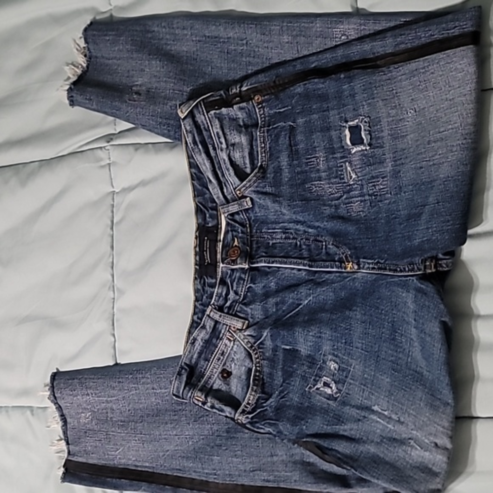 MAISON SCOTCH Amsterdams Blauw L'Adorable Boyfriend Women's‎ 28 NWOT Condition